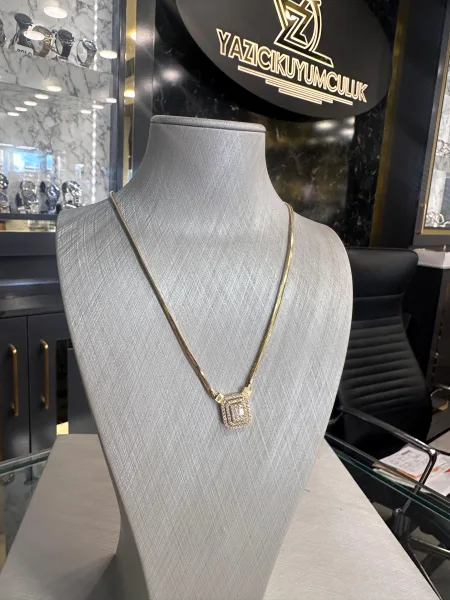 14 AYAR İTALYAN ZİNCİRLİ BAGET ALTIN