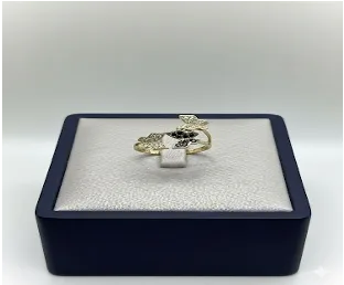 14 AYAR ALTIN KELEBEK YÜZÜK