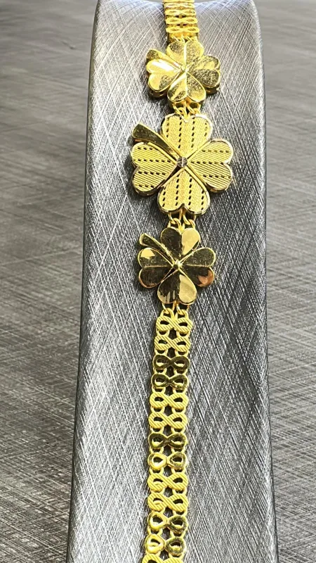 14 AYAR ALTIN YONCA BİLEKLİK