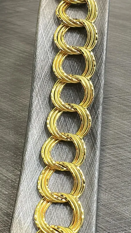 14 AYAR ALTIN SAMANYOLU BİLEKLİK