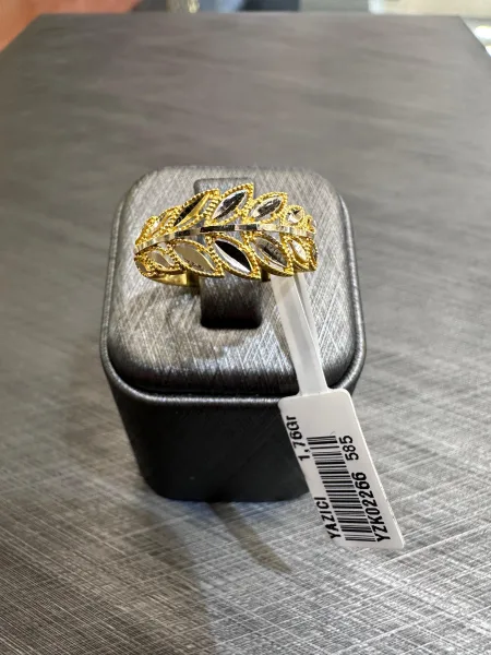 14 AYAR ALTIN  BAŞAK YÜZÜK