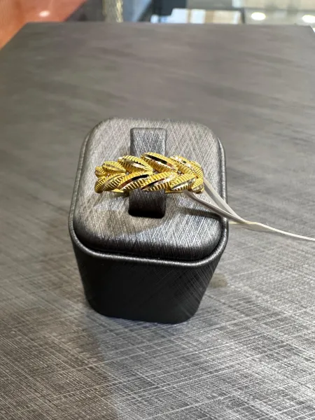 14 AYAR ALTIN BAŞAK YÜZÜK